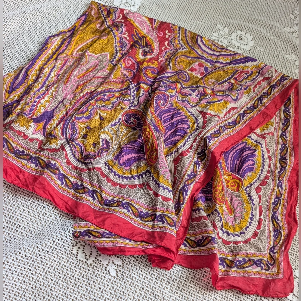 Vintage Silk Floral & Paisley Collection | Curated 3 Piece Set